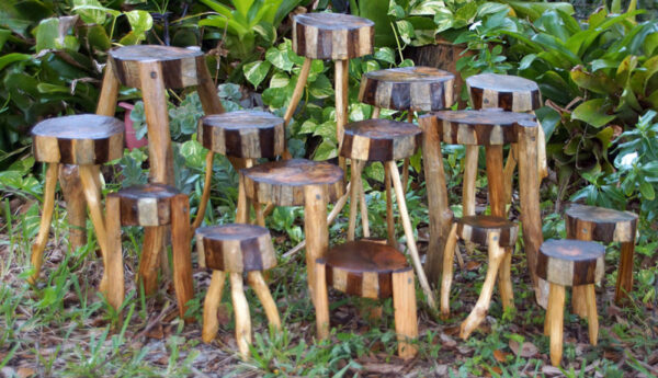 Wood Garden Plant Stands