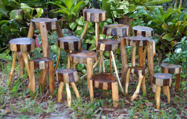 rustic plant stands on etsy