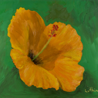 8"x10" Floral Oil Painting on Panel