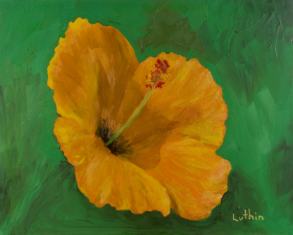 8"x10" Floral Oil Painting on Panel