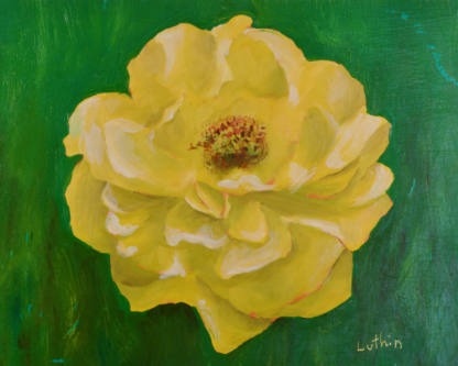 8"x10" Floral Oil Painting on Panel