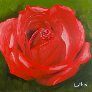 8"x10" Floral Oil Painting on Panel