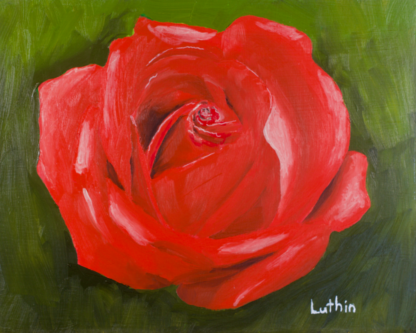 8"x10" Floral Oil Painting on Panel