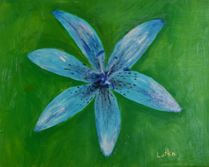 8"x10" Floral Oil Painting on Panel