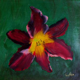 8"x10" Floral Oil Painting on Panel