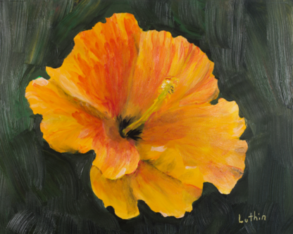 8"x10" Floral Oil Painting on Panel