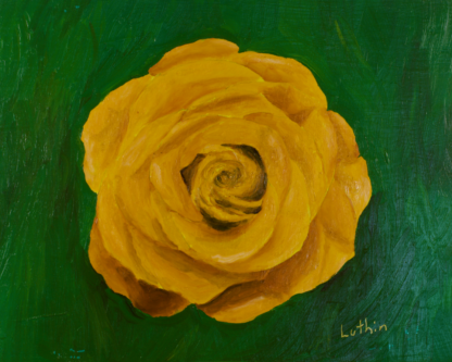 8"x10" Floral Oil Painting on Panel